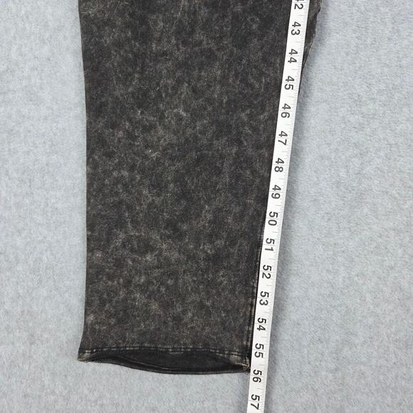 Zenana Womens Size Small/Medium Ash Black Acid Washed Jumpsuit Back Pocket - Picture 16 of 16